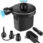 12v Electric Air Pump For Inflatables  Air Mattress  Pool Raft Bed  Boat  Fast