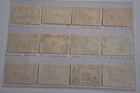 St  Lucia 1936 Kg     1 2d To 10s Sg 113 - 124 Sc 95 - 106 Pictorial Set 12 Vfu