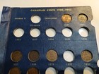 1920 1997 Canada Canadian Small Cent Penny Set Coins King George V Vi Elizabeth