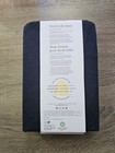 New Burts Bees Baby Super Soft 100  Organic Cotton Fitted Crib Sheet Jersey Blue