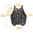 Complete Black Atv Seat For Honda Rincon 680 Trx680fa 4x4 Rincon 650 2003-2023