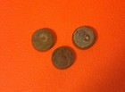 3 Dug Civil War Union Eagle Button Relic Group Siege Petersburg Battle Weldon Rr