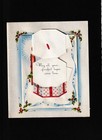 Wwii Loving Christmas Wish Mother Red Stars Silk Ribbon Candle Multiple Layers