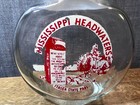 Vintage Itaska State Park Souvenir Jar With Lid Mississippi Headwaters Rare