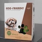 Poop Bags For Dogs  Biodegradable  Green  270 Bags  18 Rolls box