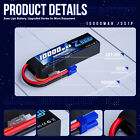 2x Zeee 3s Lipo Battery 10000mah 11 1v 120c Ec5 For Rc Car Truck Tank Racing
