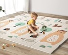 Foldable Baby Play Mat  Extra Large Waterproof Activity Playmats Storage Bag Pad
