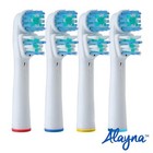 Replacement Brush Heads Compatible With Oral B- Double Clean Design Pack Of 16