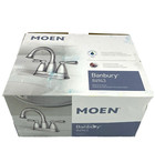     Moen 84943 Banbury Two-handle 4  Centerset Bathroom Sink Faucet Set - Chrome