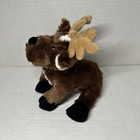 Ganz Webkinz Brown Reindeer Plush No Code Christmas Elk Moose