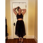 80s Vintage Fredricks Of Hollywood Two Piece Lace Set Sz M