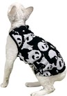 Stylish And Cute Panda Print Black Sphynx Cat Vest  Trendy  Fashionable  2xl