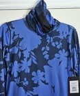 Burton Women s Dryride Base Layer Midweight Long Neck Top Amparo Blue Size M Nwt