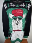 Ugly Christmas Sweater Llama Size Small Unisex Holiday Pullover Funny