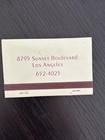 Spago 40 Strike Unstruck Matchbook