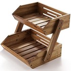Fruit Basket  Fruit Bowl  2 Tier Fruit Basket For Kitchen  Fruit Stand Storage 