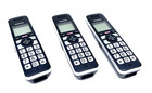 Panasonic Cordless Phone Model Kx-tgf973 With Bluetooth Silver Black