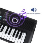 61 Key Electric Digital Piano Kids Beginner Player   Mic Portable Music Keyboard
