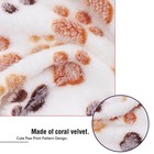 Warm Pet Blanket For Small Medium Large Dog Puppy Cat Fleece Blanket Bed Mat