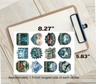 Niagara Falls New York Souvenir 12 Pack Sticker Sheet 1 5 Inch Vinyl Decals
