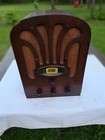 1936 General Electric Cathedral Tube Radio Model A-52  Nice