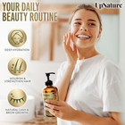 Organic Castor Oil In Glass Bottle  16 Oz  100  Pure Cold Pressed Unrefined Cast