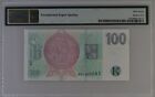 Czech Republic 100 Korun 2019 P28 Unc- Commemorative   Pmg Superb Gem67epq Low  