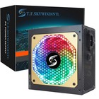 Rgb Full Modular Gaming Power Supply 600-1000w 85  Efficiency  Low Niose Fan