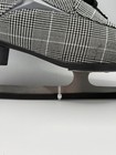 Roces Brits Figure Ice Skates - Black white Plaid - Size W12   M10 - New In Box