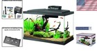 Easy Setup 10 Gallon Aquarium Kit  Led  Heater  Filter Included