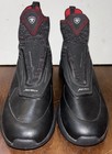 Ariat Women s Ascent Paddock Boots Black red Size 6 5 New Riding