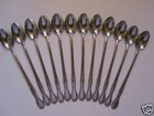 12 Melinda Iced Tea Spoons 7 25  New 18 0 Stainless Free Shipping Usa Only
