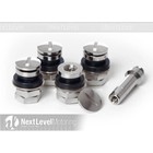 Circuit Performance Flush Mount Chrome Bolt-in Valve Stems Wheels Hide-a-valve