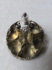 Vintage Ornate 6 Pc Lipstick Holder 4 5    Tall  Gold Tone Floral