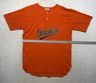 Vintage Orioles Baseball Jersey Shirt Eagle Usa Mens Size L Orange  8 Usa