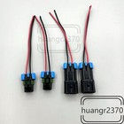 18 Awg Assembled  Weather Pack 2 Pin Sealed Connector Kit 