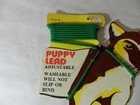 Vintage Dog Leash- Puppy Lead-adjustable- Vintage Pet Product-cool