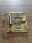 Vintage Suzuki Motorcycles Brass Belt Buckle  622