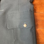 Vintage  De Rossi And Sons Us Army Green Dress Uniform Jacket With Metals  36l
