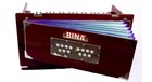 New Bina Harmonium Model No  23b Deluxe 3 5 Octave Multi Bellow Harmonium W Bag