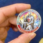 Christian Challenge Coin Warrior Of Christ Ephesians 6 11 Collectible Faith Coin