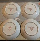 Lenox American Christmas Tidbit Or Party Plates Set Of 4 -  New In Box