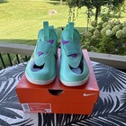 5y Nike Jr Zoom Vapor 15 Academy Ic Indoor Soccer Shoes Teal Purple