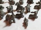 Vintage 1980   s Spoontiques Pewter Figurine Collection 25 Animals Free Shipping 