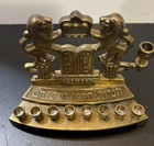 Vintage Hanukkah Menorah Judaica 5   
