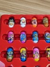 Mighty Beanz Beans Mixed Lot Of 49  With  Collector s Case Marvel  