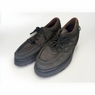 Vintage Eastland Men   s 9 M Casual Leather Deck Shoes Black Usa Quality