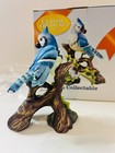 Classic Treasures Blue Jay   Holly Berry Porcelain Bird Figurine 6    X 4 5   