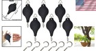 6pcs Heavy-duty Plant Pulley Hanger And Ceiling Hooks - Modern   Durable Design