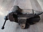 Vintage Rock Island Model No   231  3 Inch Bench Vise With Anvil 